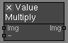 Value Multiply node