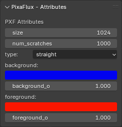Blender add-on Attributes