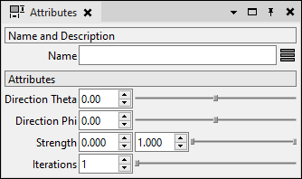 Mesh Filter attributes