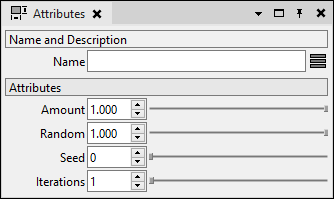 Surface Group Erode attributes