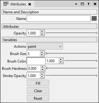 Mesh Filter attributes